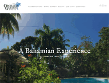 Tablet Screenshot of orchardhotelbahamas.com